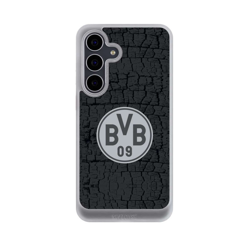 Galaxy S25 FE NIVOcore BVB Trikot Kohle und Stahl