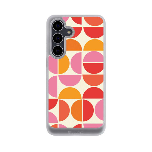 Samsung Galaxy S25 FE NIVOcore Retro Trend Pattern Orange