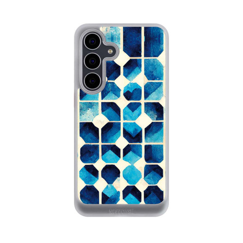 Samsung Galaxy S25 FE NIVOcore Blaues Muster