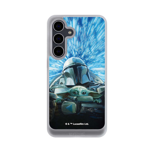Samsung Galaxy S25 FE NIVOcore Grogu and Mando Flying Blue