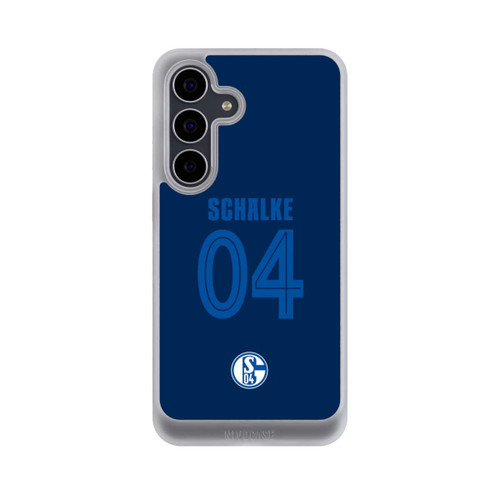 Samsung Galaxy S25 FE NIVOcore Schalke 04 Dunkelblau