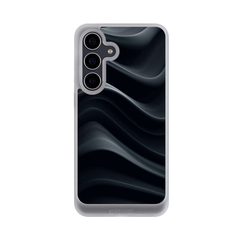 Galaxy S25 FE NIVOcore Black Waves Texture