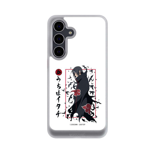 Samsung Galaxy S25 FE NIVOcore Itachi Krähen Weiß
