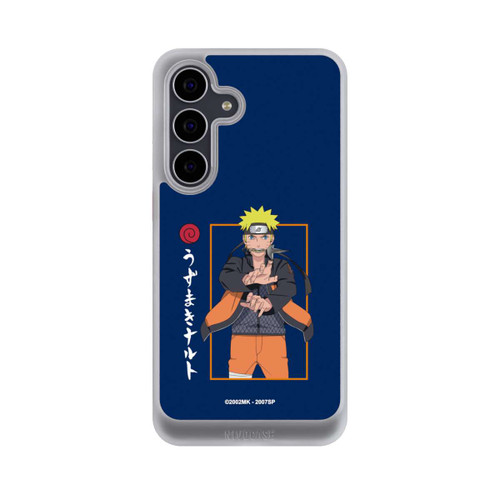 Samsung Galaxy S25 FE NIVOcore Naruto Kampfposition Blau