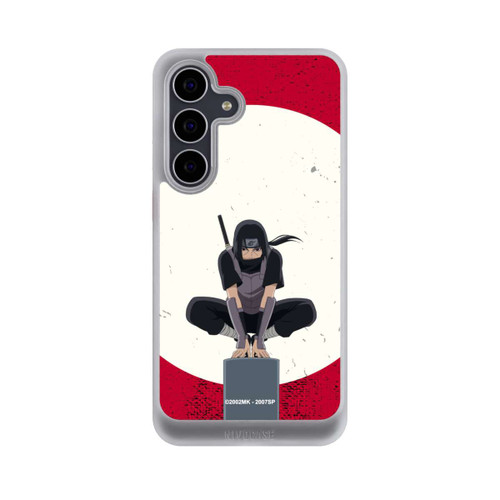 Samsung Galaxy S25 FE NIVOcore Itachi Uchiha Symbol Roter Hintergrund