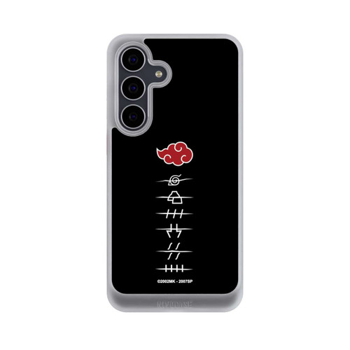 Samsung Galaxy S25 FE NIVOcore Symboles des membres de l'Akatsuki noirs