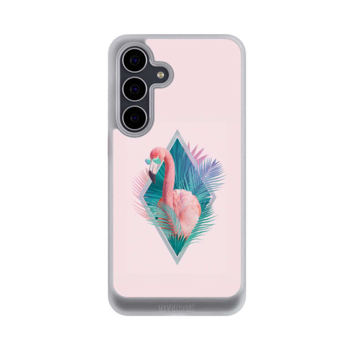 Samsung Galaxy S25 FE NIVOcore Tropical Leaves Flamingo