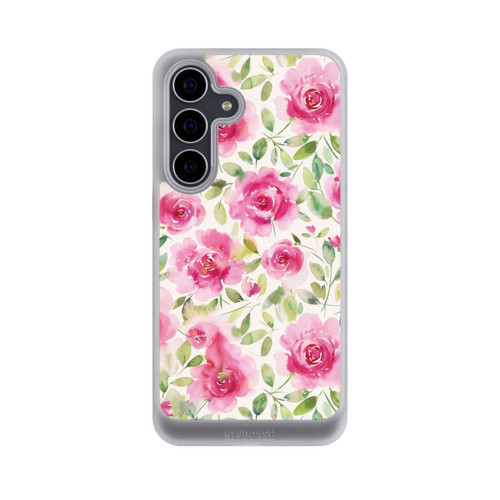 Samsung Galaxy S25 FE NIVOcore Aquarell Frische Rosen
