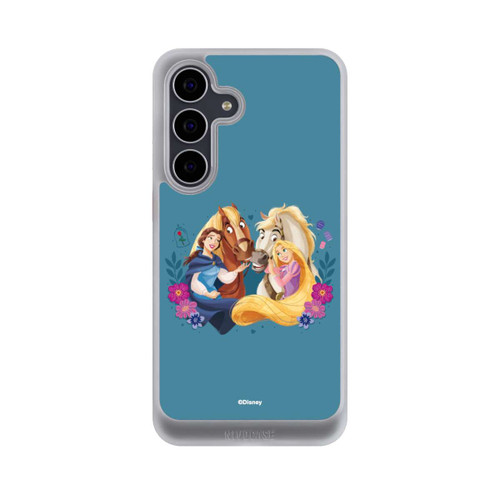 Samsung Galaxy S25 FE NIVOcore Disney Prinzessinnen Belle and Rapunzel mit Pferden