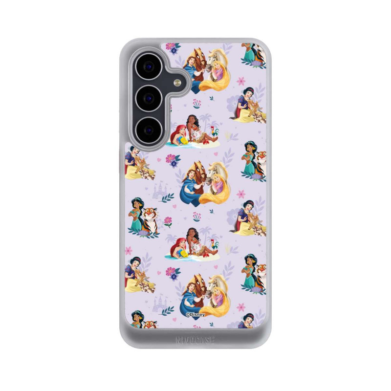 Galaxy S25 FE NIVOcore Princess Floral Pattern Purple