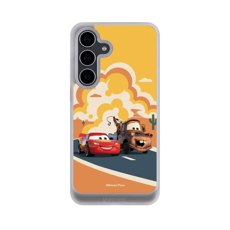Galaxy S25 FE NIVOcore Disney Cars Lightning McQueen Und Hook on the Road