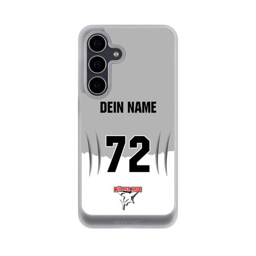 Samsung Galaxy S25 FE NIVOcore Kölner Haie Trikotmotiv Personalisierbar