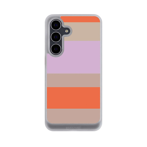 Samsung Galaxy S25 FE NIVOcore Moca Lila Orange Stripes