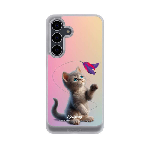 Samsung Galaxy S25 FE NIVOcore Playing Cat with Feather