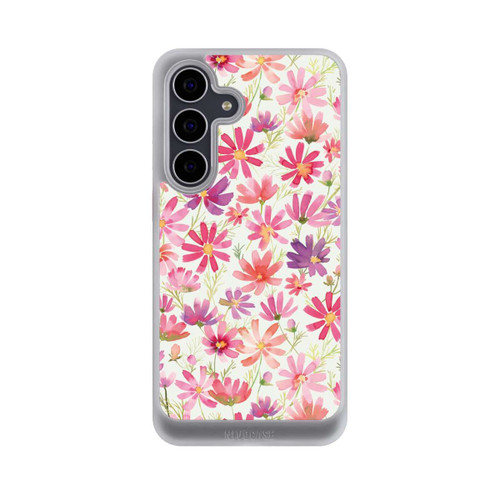 Samsung Galaxy S25 FE NIVOcore Boho Cosmos Flowers Purple