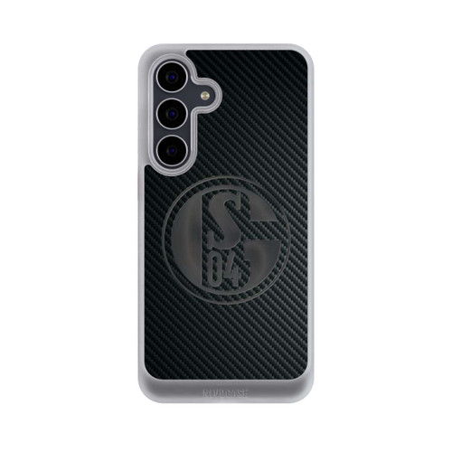 Samsung Galaxy S25 FE NIVOcore Schalke 04 Carbon Look