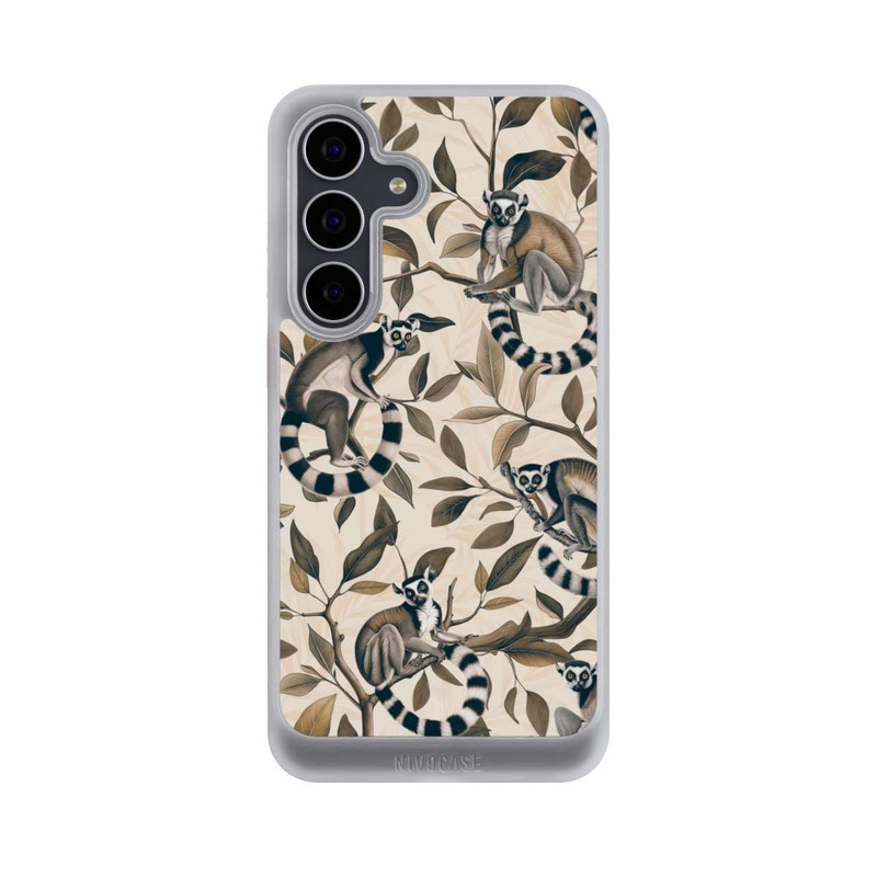 Galaxy S25 FE NIVOcore Lush Tropical Lemur Paradise