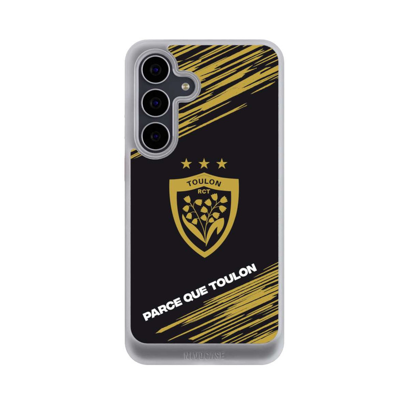 Galaxy S25 FE NIVOcore RCT Logo Gold Monochrom