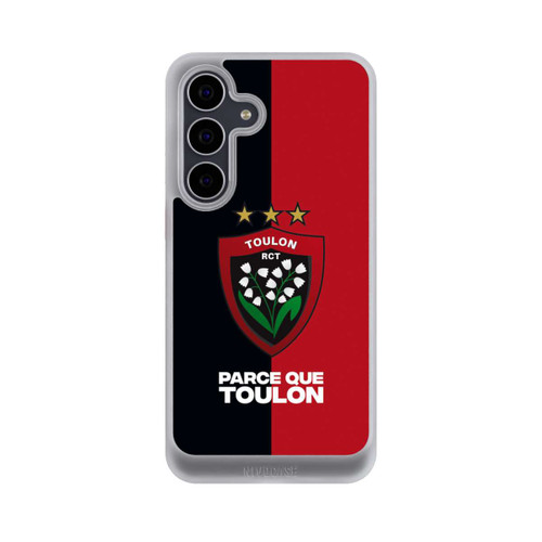 Samsung Galaxy S25 FE NIVOcore Logo Rot Schwarz RCT