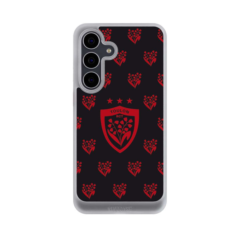 Galaxy S25 FE NIVOcore RCT Maiglöckchen Muster Rot