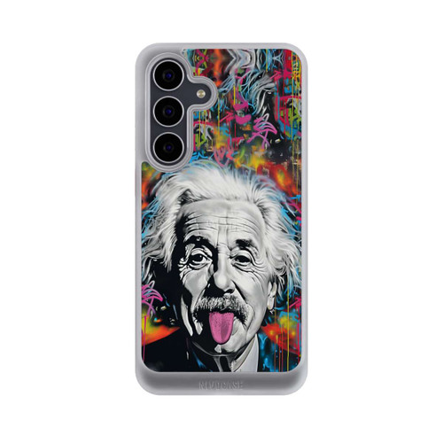 Samsung Galaxy S25 FE NIVOcore Physiker Bunte Zunge Raus