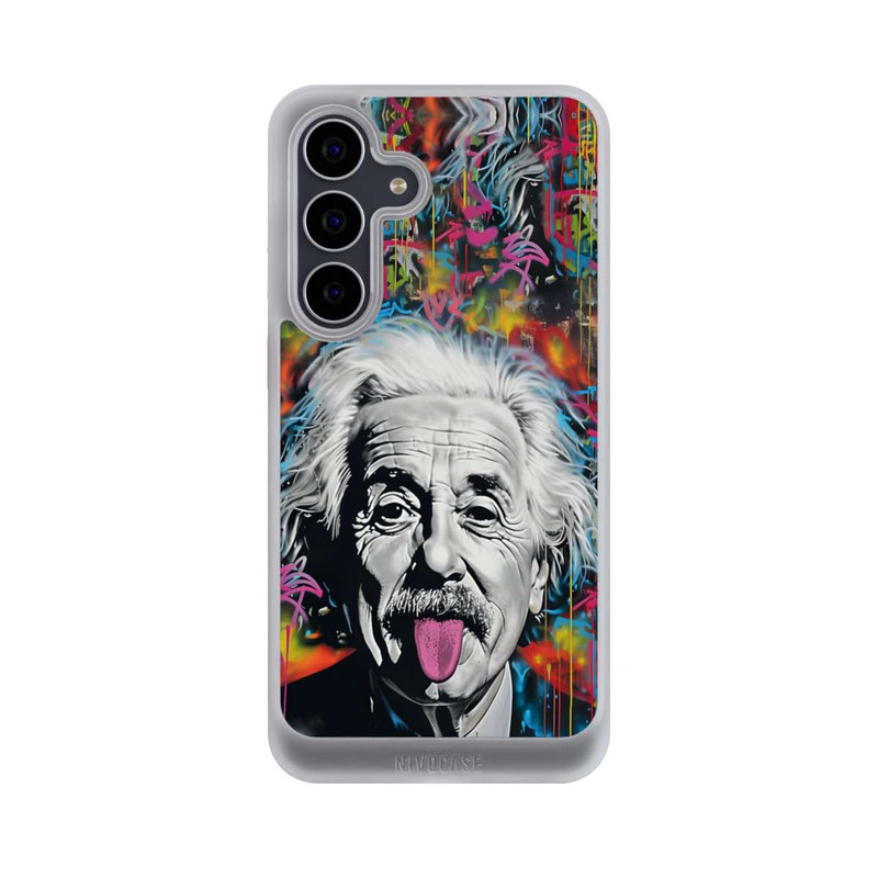 Galaxy S25 FE NIVOcore Physiker Bunte Zunge Raus