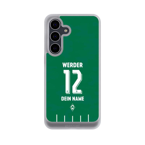 Samsung Galaxy S25 FE NIVOcore Werder Bremen Trikot Personalisierbar 25-26
