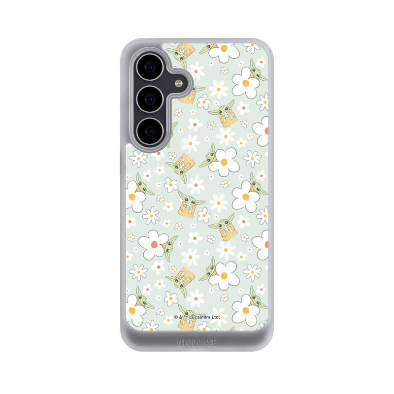 Galaxy S25 FE NIVOcore Baby Yoda Flower Pattern