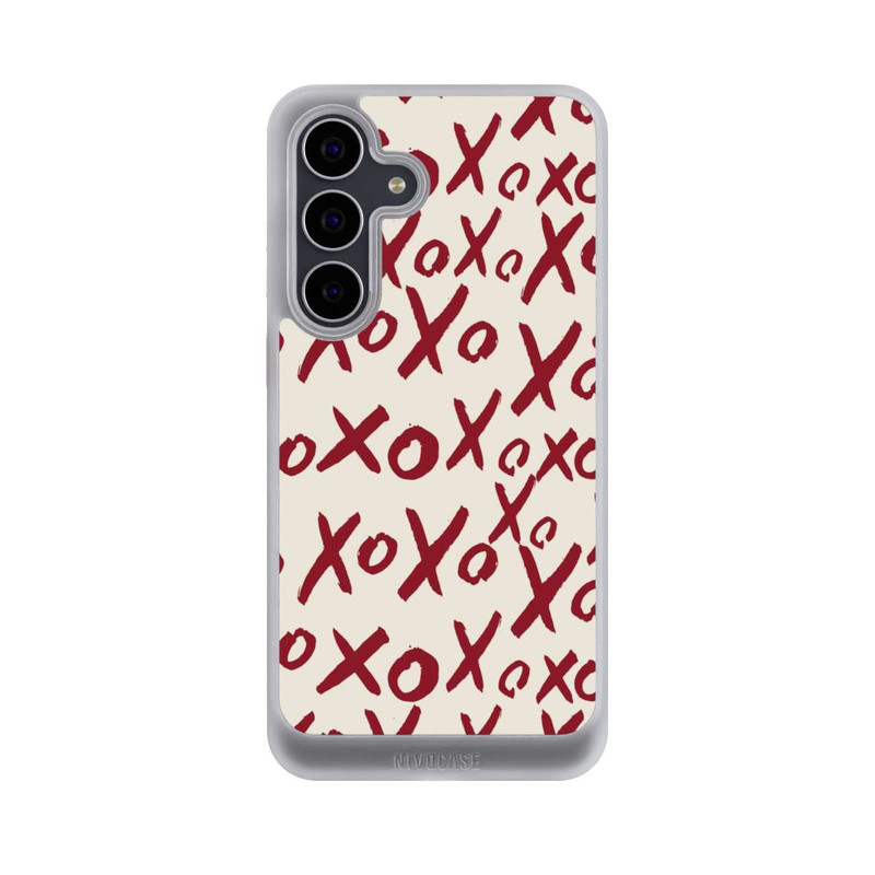 Galaxy S25 FE NIVOcore XOXO Love Pattern Beige