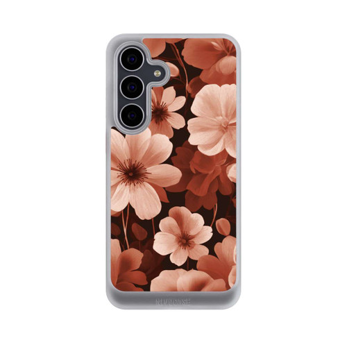 Samsung Galaxy S25 FE NIVOcore Rote Negativblumen mit KI
