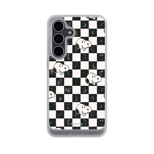 Samsung Galaxy S25 FE NIVOcore Snoopy Heads Checked Pattern