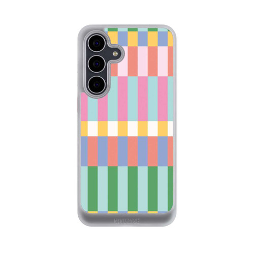 Samsung Galaxy S25 FE NIVOcore Checked Theme Pastel