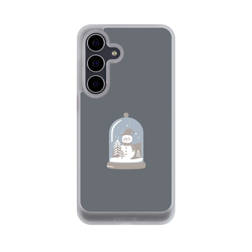Samsung Galaxy S25 FE NIVOcore Minimalist Snow Globe with Snowman