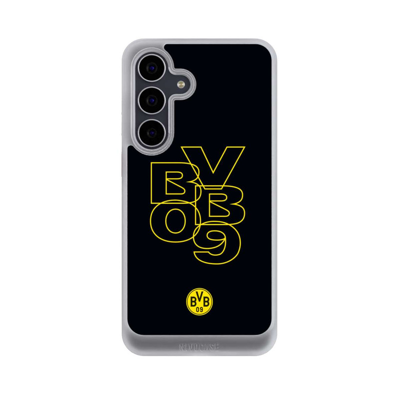 Galaxy S25 FE NIVOcore BVB09 Gelb Schwarz