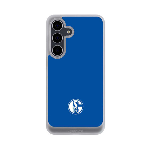 Samsung Galaxy S25 FE NIVOcore FC Schalke 04 Logo Blau