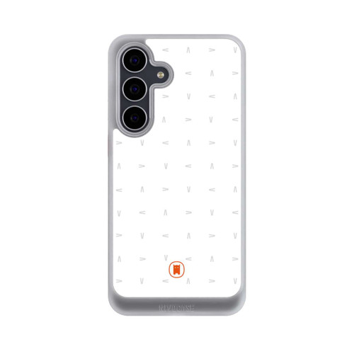 Samsung Galaxy S25 FE NIVOcore Nivocase Muster Weiss Grau