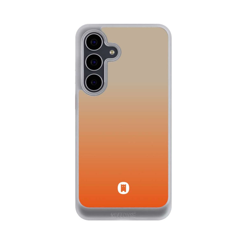 Galaxy S25 FE NIVOcore Nivocase Farbverlauf Beige Orange