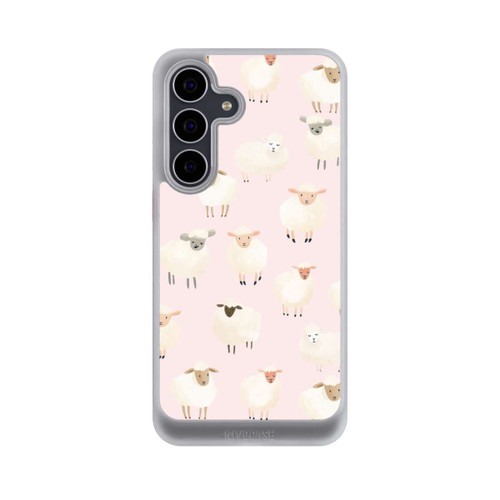 Samsung Galaxy S25 FE NIVOcore Sheep Pattern Light Pink with AI