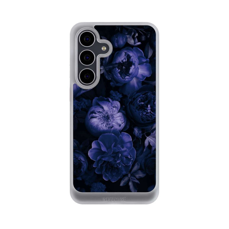 Galaxy S25 FE NIVOcore Victorian Grandeur Large Flowers Purple With AI