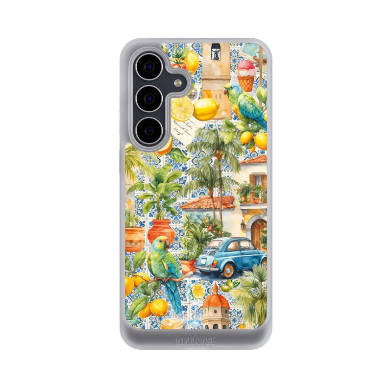 Galaxy S25 FE NIVOcore Whimsica Italian Travel Memories With AI