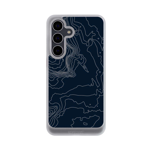 Samsung Galaxy S25 FE NIVOcore Berg Höhenlinien Dunkel