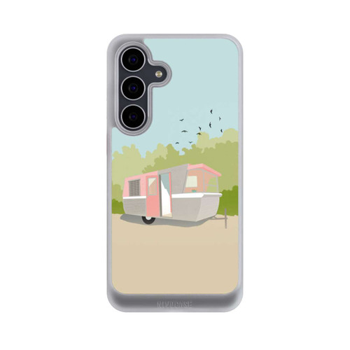 Samsung Galaxy S25 FE NIVOcore Retro Glamping by Roberta Murray