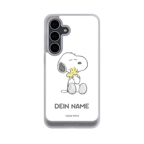 Samsung Galaxy S25 FE NIVOcore Snoopy And Woodstock Cuddling Customisable