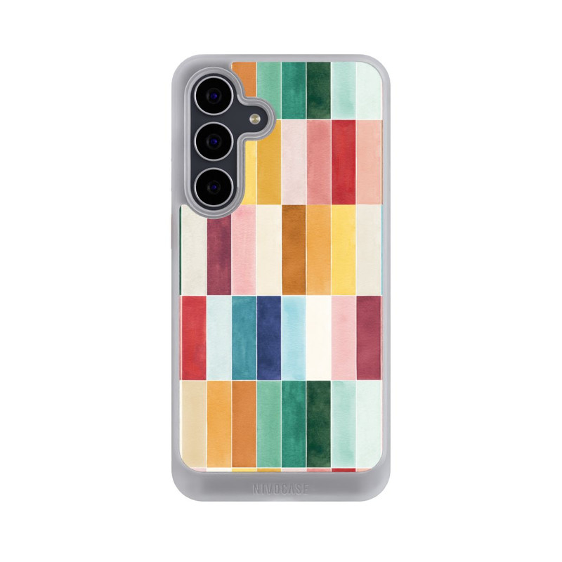 Galaxy S25 FE NIVOcore Modern Craft Geometric Rectangular Tiles