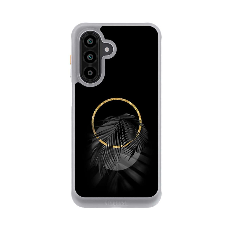 Galaxy A17 5G NIVOcore Black Tropical Leaf