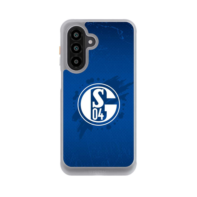 Galaxy A17 5G NIVOcore Schalke 04 Farbe Fleck Blau