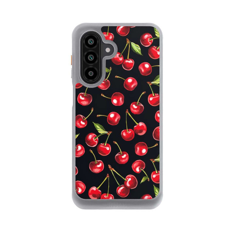 Galaxy A17 5G NIVOcore Cherry Pattern Black with AI