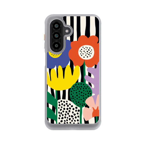 Samsung Galaxy A17 5G NIVOcore Flowers Striped Background