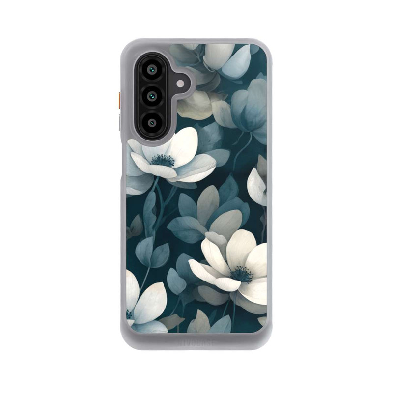 Galaxy A17 5G NIVOcore Petrolfarbene Negativblumen mit KI