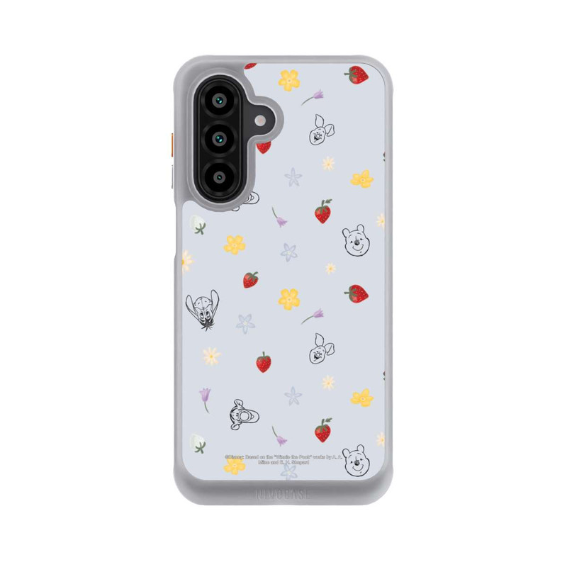 Galaxy A17 5G NIVOcore Winnie Puuh und Freunde Erdbeer Muster Blau